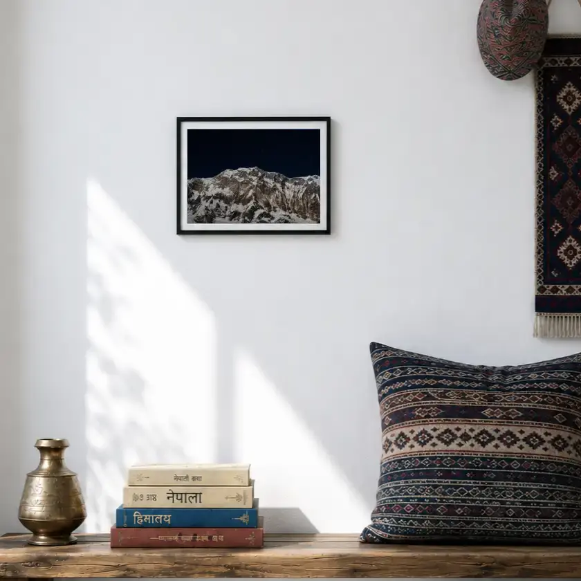 Annapurna (Sun Set) | Himalayan Landscape Posters
