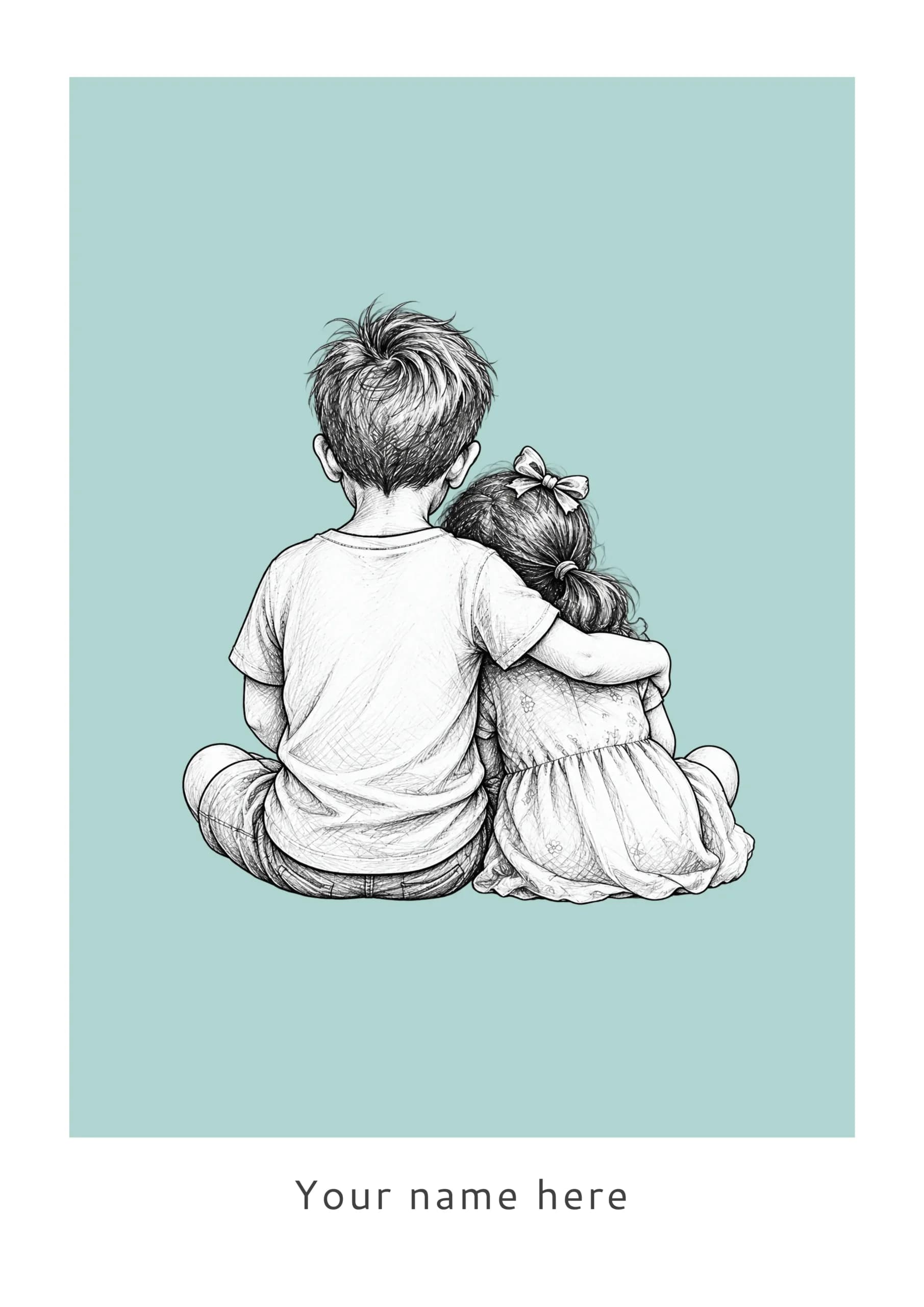 Big Brother And Small Sister |  Teal