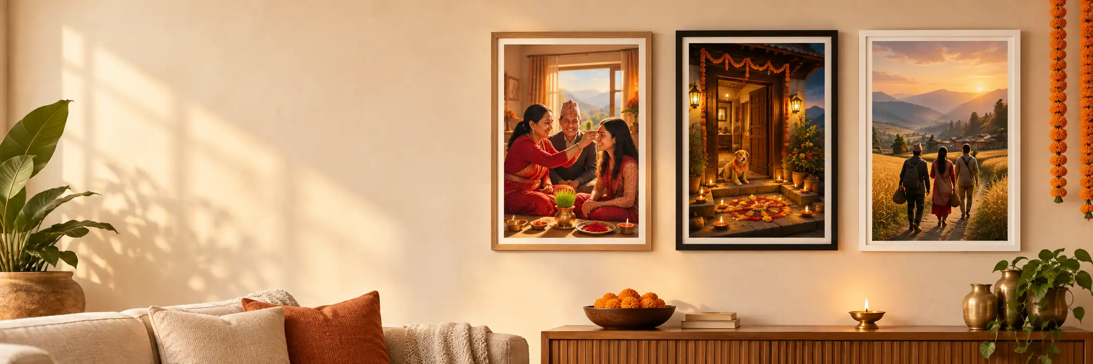 Dashain and Tihar gift posters